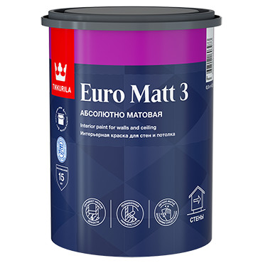 Евро Матт 3 А (0,9л) Тиккивала (Россия)