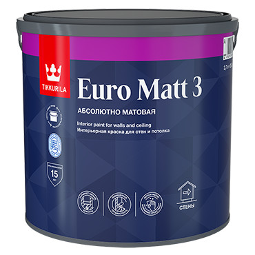 Евро Матт 3 А (2,7л) Тиккивала (Россия)